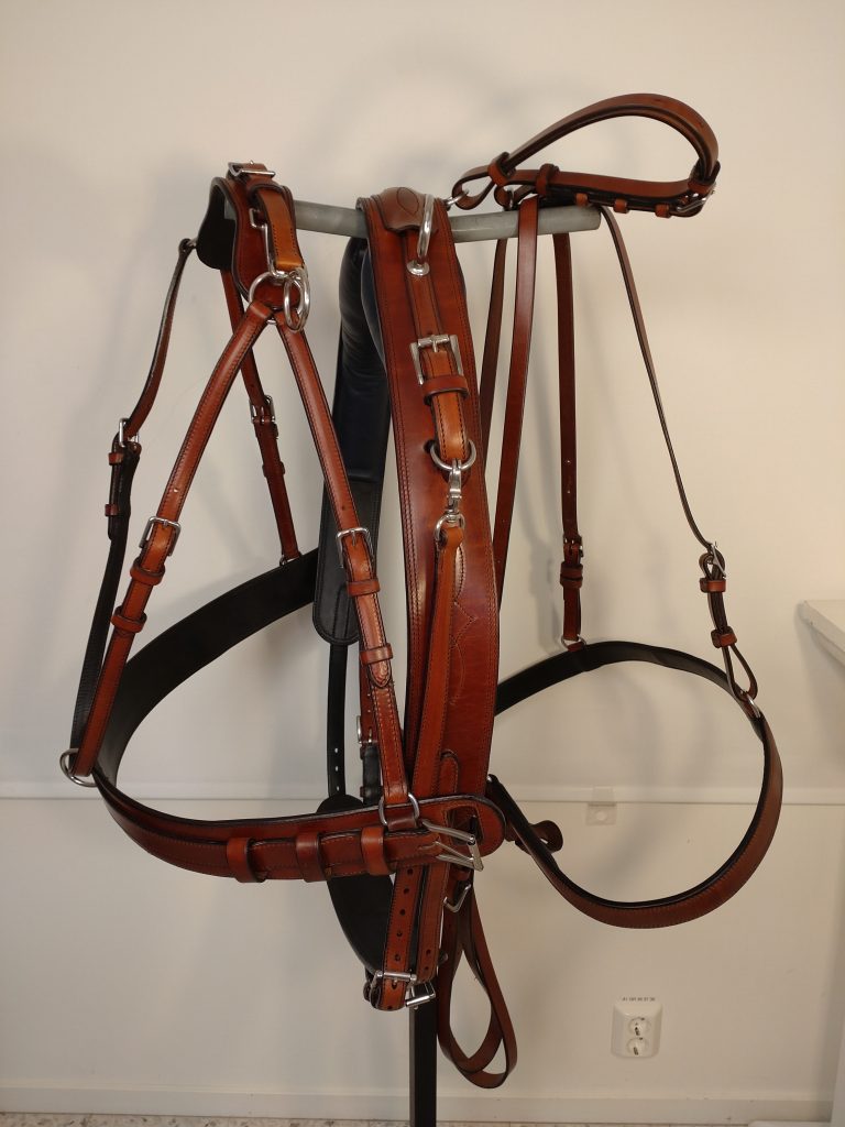 Sele gjort av leather by lif